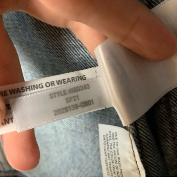 Madewell The Jean jacket Medford wash with patches S - Picture 7 of 8